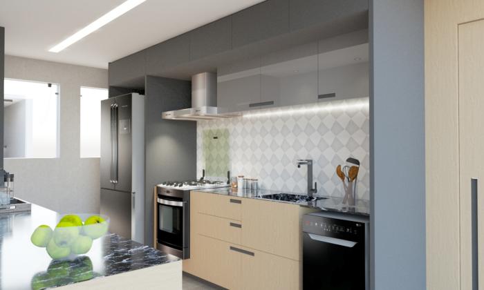 Apartamento na praia renovado